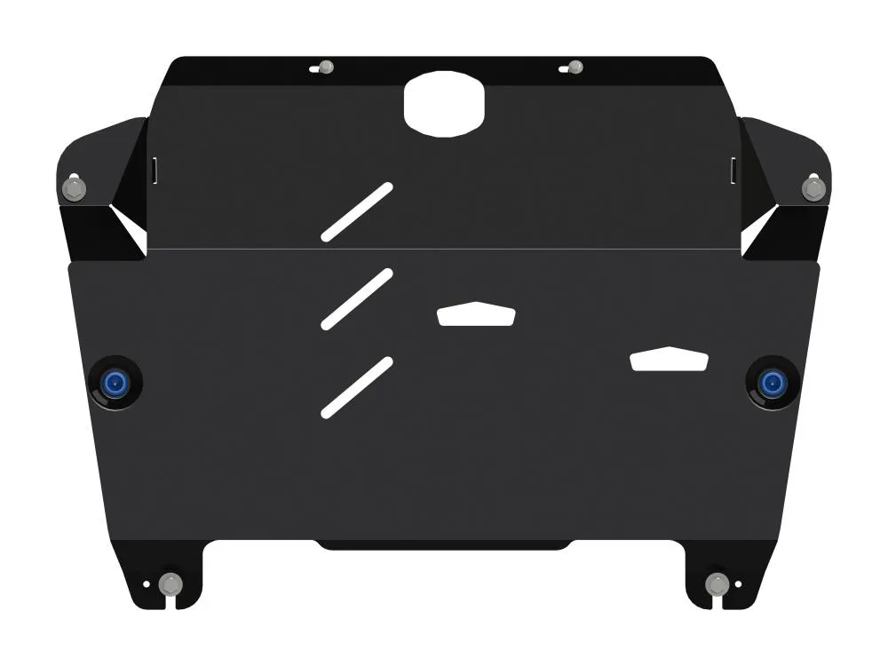Защита картера и КПП  Toyota Highlander (2000-2013) AWD/Lexus RX 200t (2015-2018) V-2,0Т АТ AWD/RX450h (2009-2015) V-4,5 AWD/RX270/350/450h AWD (2009-2015) V-3,5 AT (Шериф)