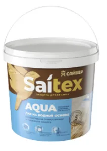 Деревозащитное средство Saitex AQUA Венге 2,5 л. /4