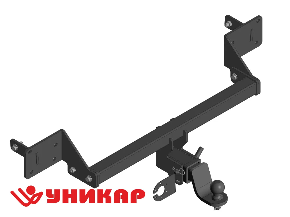 Тягово-сцепное устройство Ford Kuga I, II поколение (2008-2019) тип шара Е (б/электрики) УНИКАР