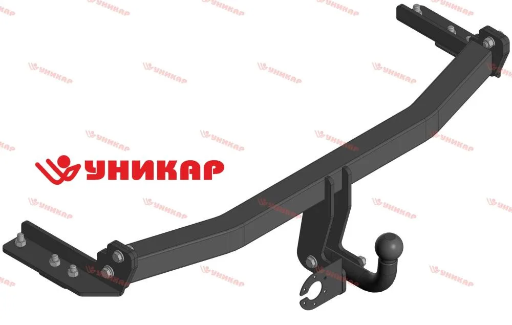 Тягово-сцепное устройство Honda Fit I поколение (2001-2007) тип шара А (б/электрики) УНИКАР