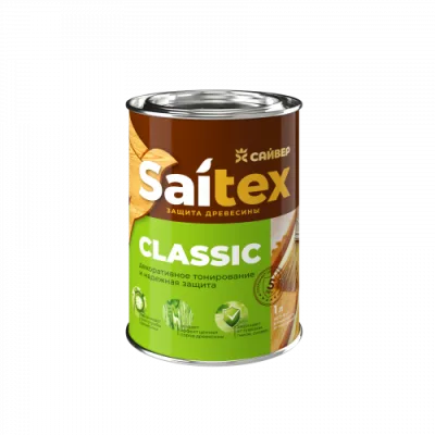 Деревозащитное средство Saitex Classic Бесцветный 1л.