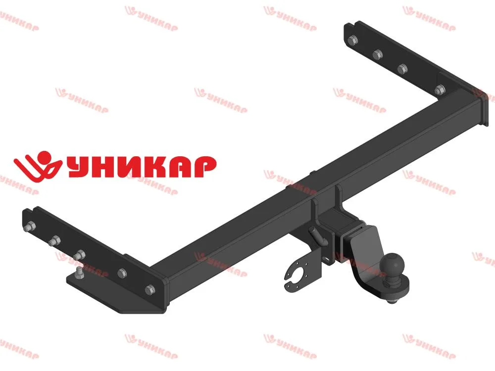 Тягово-сцепное устройство Jeep Grand Cherokee IV поколение под бампер (2010-) тип шара Е (б/электрики) УНИКАР