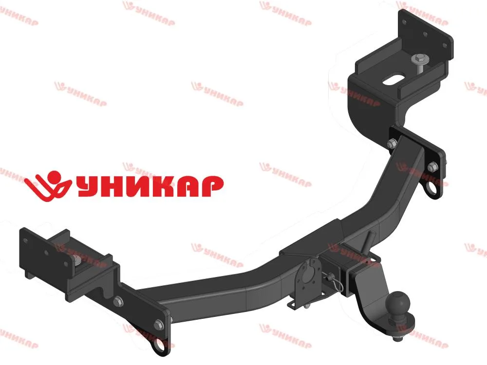 Тягово-сцепное устройство Mitsubishi Pajero Sport III рестайлинг (2020-) тип шара Е (б/электрики) УНИКАР