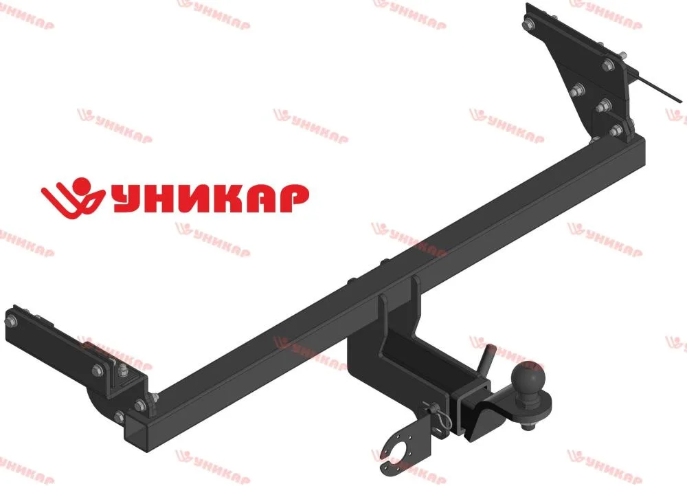 Тягово-сцепное устройство Nissan Qashqai I поколение/Nissan Qashqai II поколение /Nissan Qashqai +2 I поколения (2006-2014-) тип шара Е (б/электрики) УНИКАР