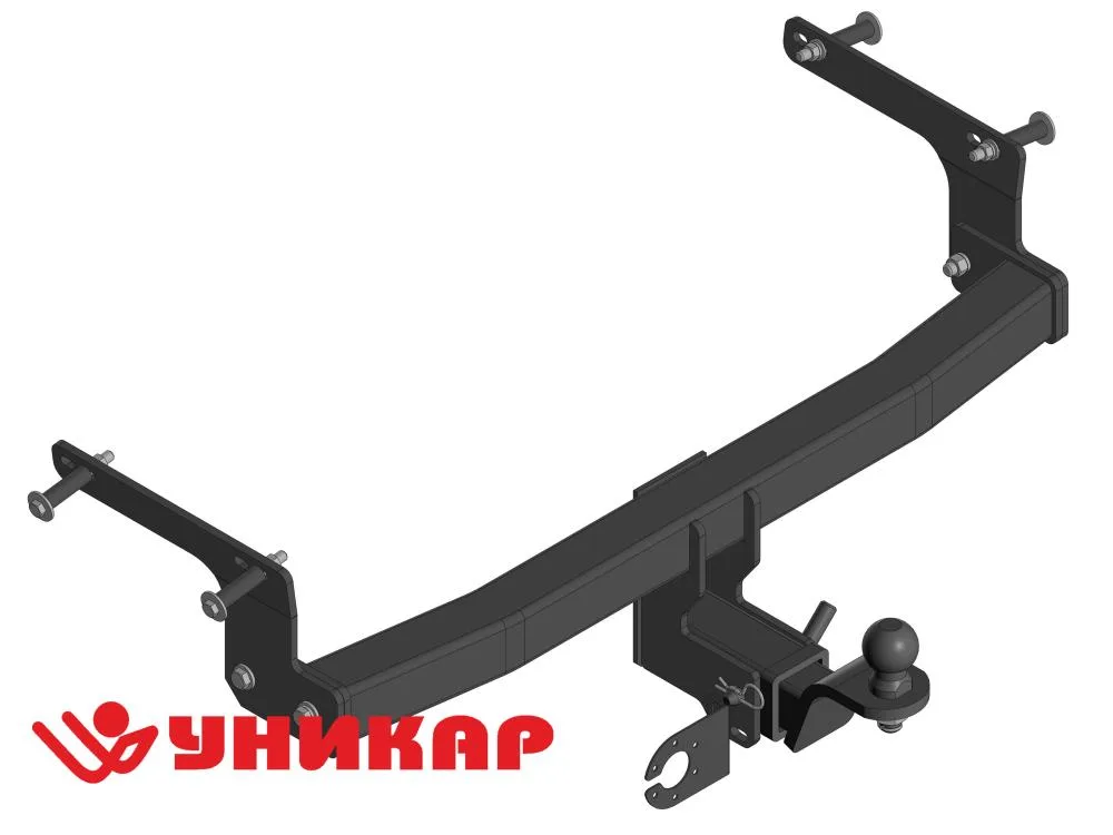 Тягово-сцепное устройство Renault Duster I поколение  Renault Duster II поколение (2010-2021-)/Nissan Terrano (2014-) тип шара Е (б/электрики) УНИКАР