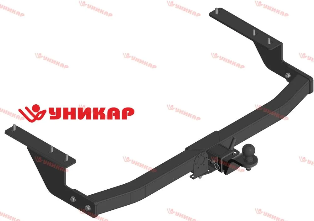 Тягово-сцепное устройство Toyota Highlander II поколение (2007-2013) тип шара Е (б/электрики) УНИКАР
