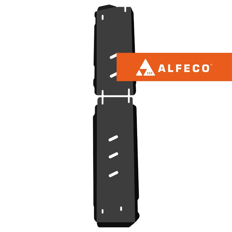 ALF5626st Ззащита топливопровода (2 части) JAC GS6 (2022-) V-все (сталь 2мм) Альфеко