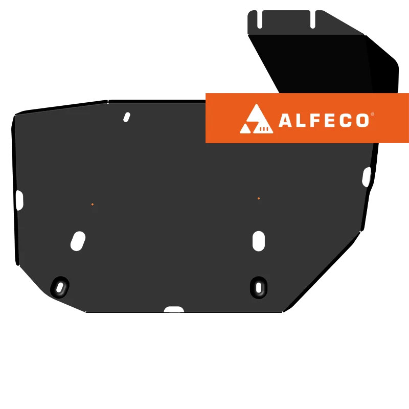 ALF5628st Ззащита топливного бака и адсорбера (2 части) JAC GS6 (2022-) V-все (сталь 2мм) Альфеко