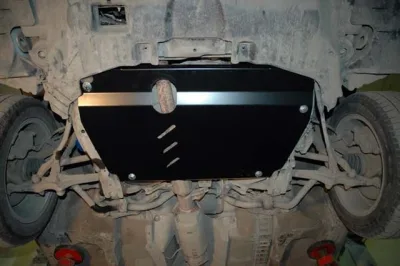 Защита картера и КПП Honda Accord (2002 -2008) V-2,4 (сталь 2мм) Шериф