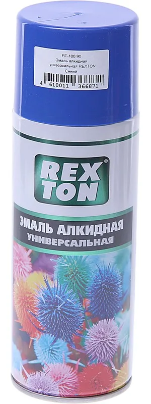 Эмаль аэроз.алкид.универс. REXTON RT-100.90 Синий 520 мл