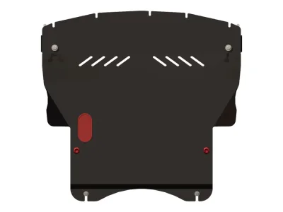 Защита картера и КПП Mitsubishi Colt (правый руль) V-1,3; 1,5 (2002-2012) (сталь 2мм) Шериф
