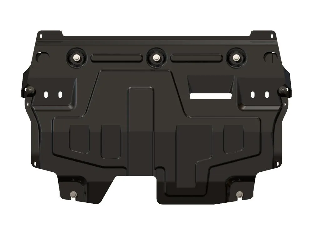 Защита картера и КПП Seat Ibiza (2013 - 2017) V-1,2TSI  DSG (сталь 1,8мм) Шериф