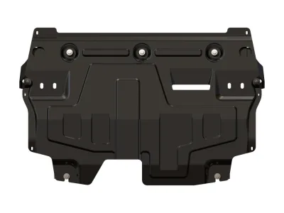 Защита картера и КПП Seat Ibiza (2013 - 2017) V-1,2TSI  DSG (сталь 1,8мм) Шериф