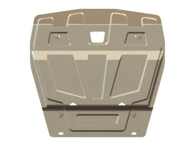 Защита картера Suzuki Grand Vitara III (2005-2014) V-1,6; 2,0; 1,9D (АМг 5мм) (Шериф)