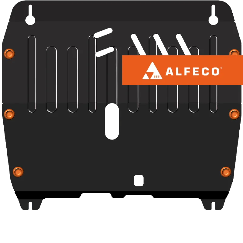 ALF0327st Защита картера и КПП Chevrolet Monza (2022-)/Orlando 2018-2023 V-1.3 АКПП (сталь 2мм) Альфеко