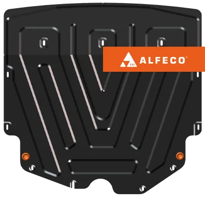ALF4906st Защита картера и КПП GAC GS3 (2024-) V-1,5 FWD (сталь 2мм) Альфеко