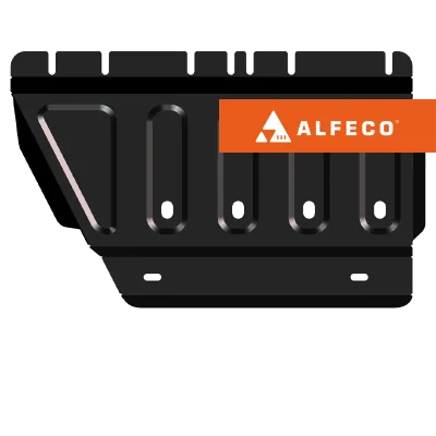 ALF5631st Защита РК Jac T9 (2024-) V-2.0 4WD (сталь 2мм) Альфеко