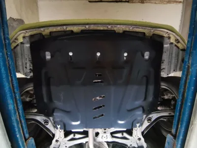 ALF24148st Защита картера и КПП Toyota Sienta (XP170) (2015-2022) V-1,5 FWD  (сталь 2мм) Альфеко