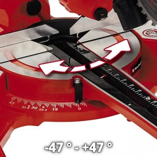 Пила торцовочная EINHELL TC-SM 2131/2 Dual (1800Вт, 210*30мм) 4300390