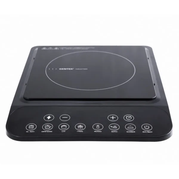 Плитка индукционная Centek CT-1517 Black  8 настр. мощности, 7 программ, таймер, LED-дисплей
