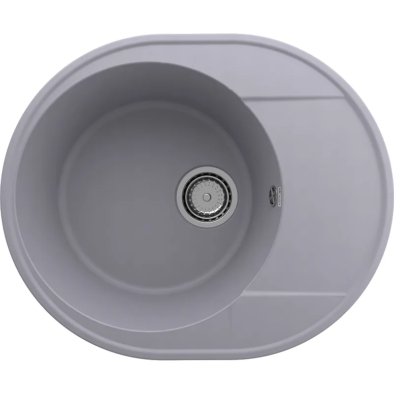Мойка ULGRAN Quartz Nora 585-05 585*485 мм серый