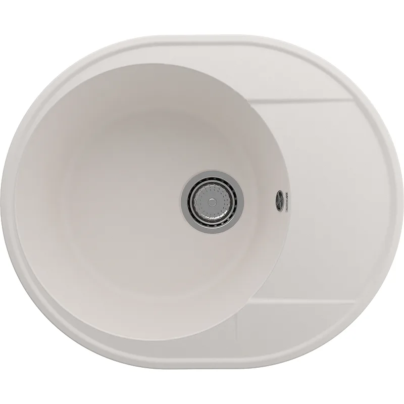 Мойка ULGRAN Quartz Nora 585-01 585*485 мм бежевый