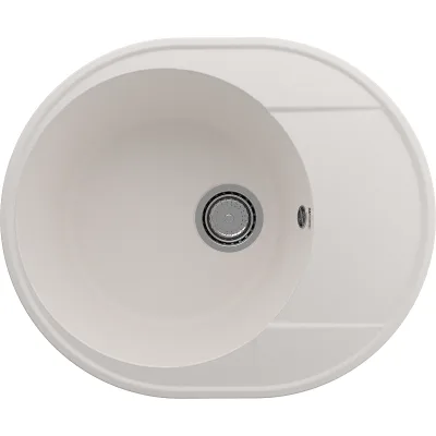 Мойка ULGRAN Quartz Nora 585-01 585*485 мм бежевый