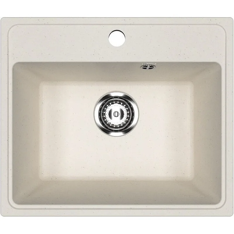 Мойка Practik PR 490-001 490*420 мм, глянец,белый камень