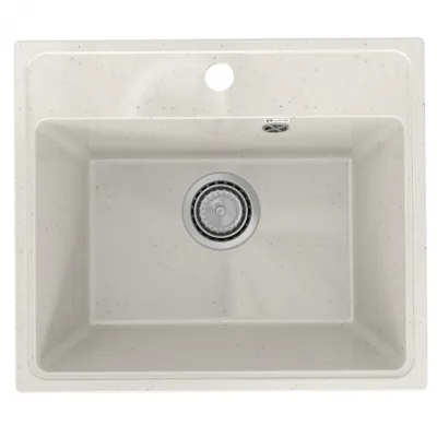 Мойка Practik PR 490-001 490*420 мм, глянец, слоновая кость