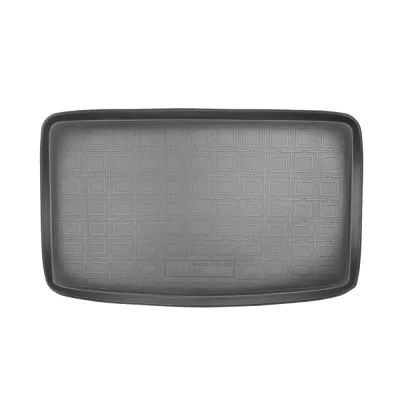 Коврик в багажник полиэтилен Volkswagen Sharan II (2010) (7 мест разложенный 3-й ряд) . NorPlast