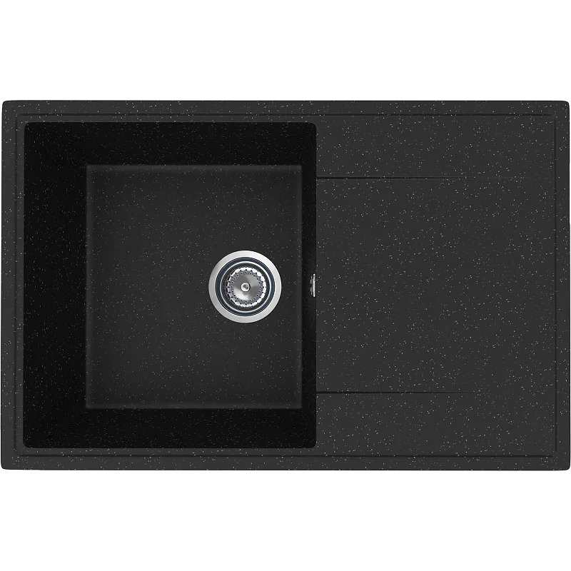 Мойка Practik PR-M 735-004 черный оникс