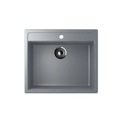 Мойка Ulgran U-104-309 квадратная, 560*495мм темно-серый