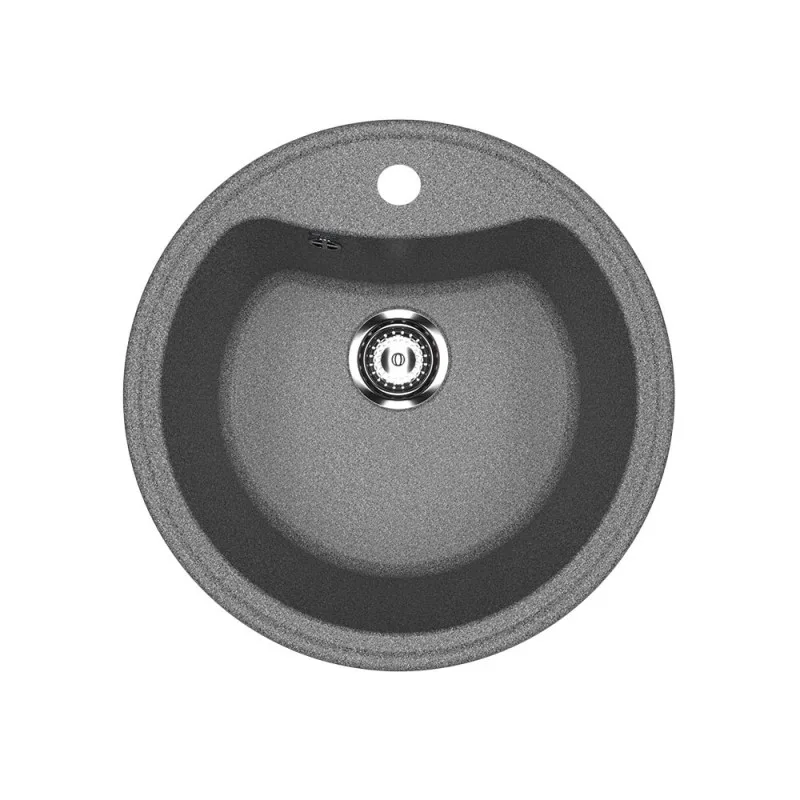 Мойка Ulgran U-601-309 круглая, Ø510*210мм, серая