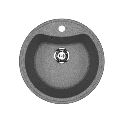Мойка Ulgran U-601-309 круглая, Ø510*210мм, серая