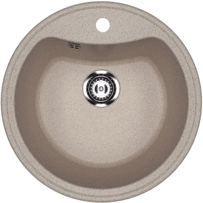 Мойка Ulgran U-601-302 круглая, Ø510*210мм, песочный