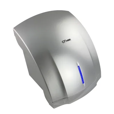 Сушилка для рук GFmark корпус пластик АБС цвет сатин хром + хром, с неоновой подсветкой, КЛАССИ