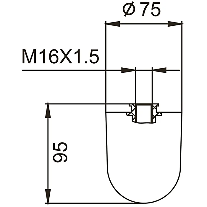 Щетка для ершика запасная FRAP F33901