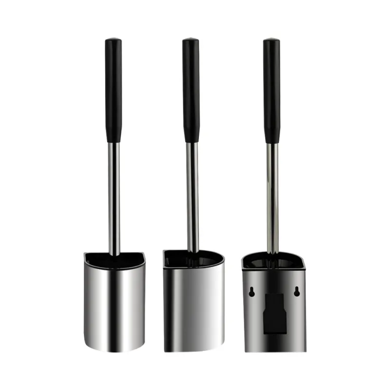 Ерш для унитаза настенный хром, из нержавеющей стали GFmark 80171