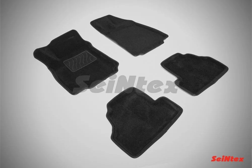 Ковры салонные текстильные 3D Opel Mokka (2012-) черный Синтекс