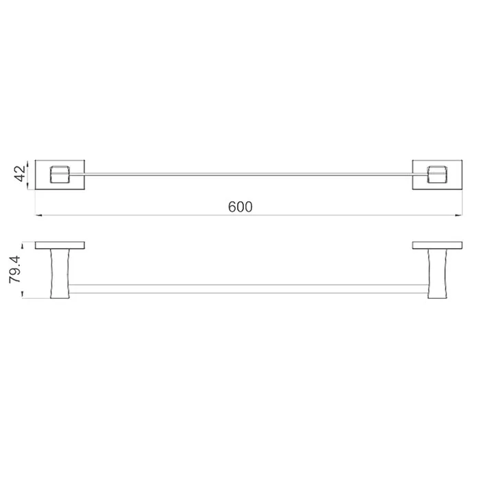 Полотенцедержатель GAPPO G0701-6