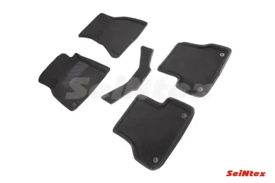 Ковры салонные текстильные 3D Ауди A6 (C7) (2011-2017)/A7 (4G) (2010-2017) бежевый Синтекс