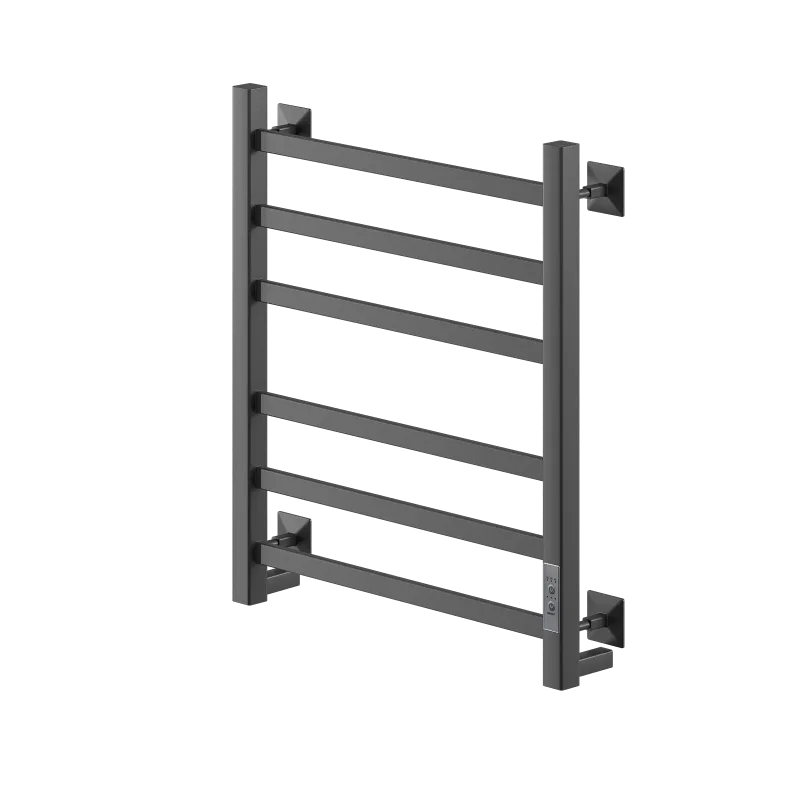 Полотенцесушитель STEP I 60/50 электрический, ТЭН (У) (RAL 9005 черный матовый)