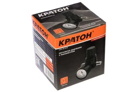 Регулятор давления с манометром Кратон (Mini Regulator) 3 01 03 013