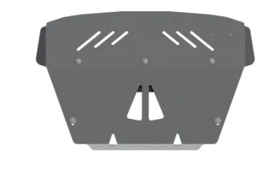 Защита картера BMW X3 (2006-2010) V-2,0d; 3,0 Si, Е83/BMW X4 (F26) (2014-2018) V-3,5 АТ, SUV (AL 5 мм) (АЛЮМИНИЙ) Шериф