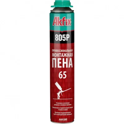 Пена монтажная Akfix 805P 850гр