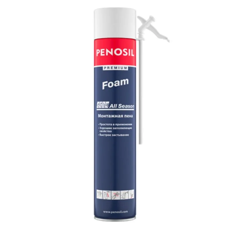 Пена монтажная Penosil Premium FOAM бытовая всесезонная 650мл А1608Z