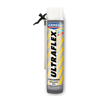 Пена монтажная Krass Ultraplus Ultraflex всесезонная 650 мл