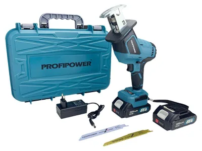 Пила сабельная акк ProfiPower MKGSA-18V (Li-on, 2*2Ач, б/щ) E0089