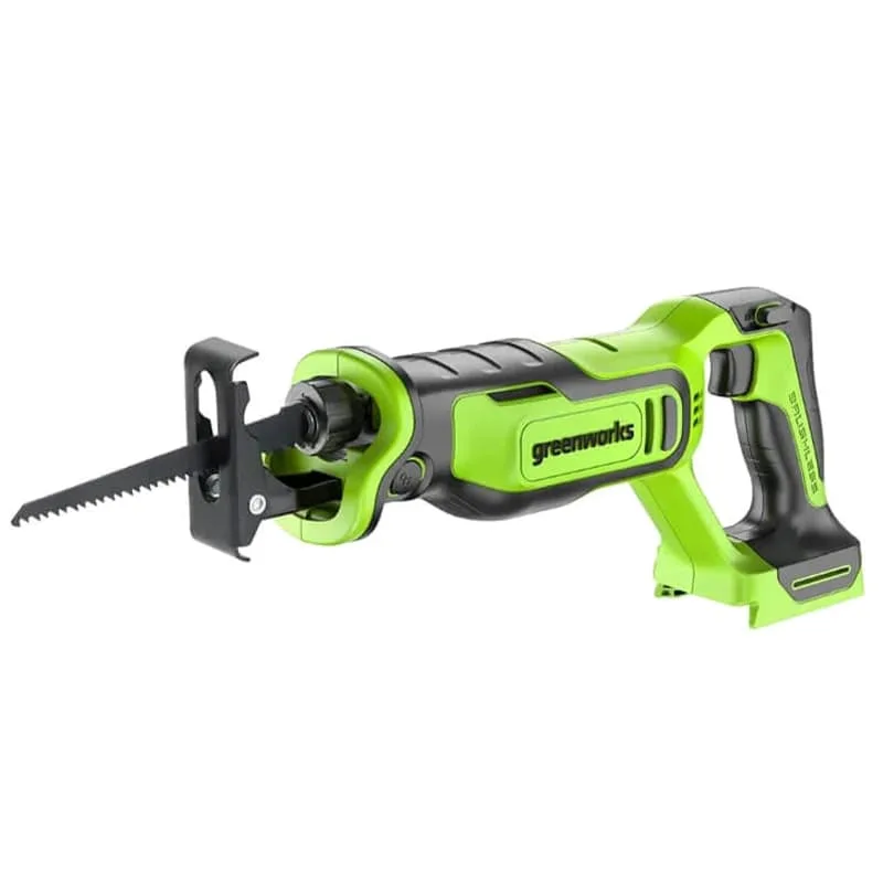 Пила сабельная аккумуляторная Greenworks GPT-BLRS-1 (24В, б/щ, без АКБ и ЗУ) 1200607