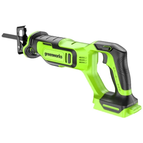 Пила сабельная аккумуляторная Greenworks GPT-BLRS-1 (24В, б/щ, без АКБ и ЗУ) 1200607